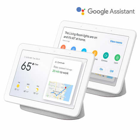 Google Nest Home Hub Smart Display, Chalk, 2-pack $89.99 @ Costco.com