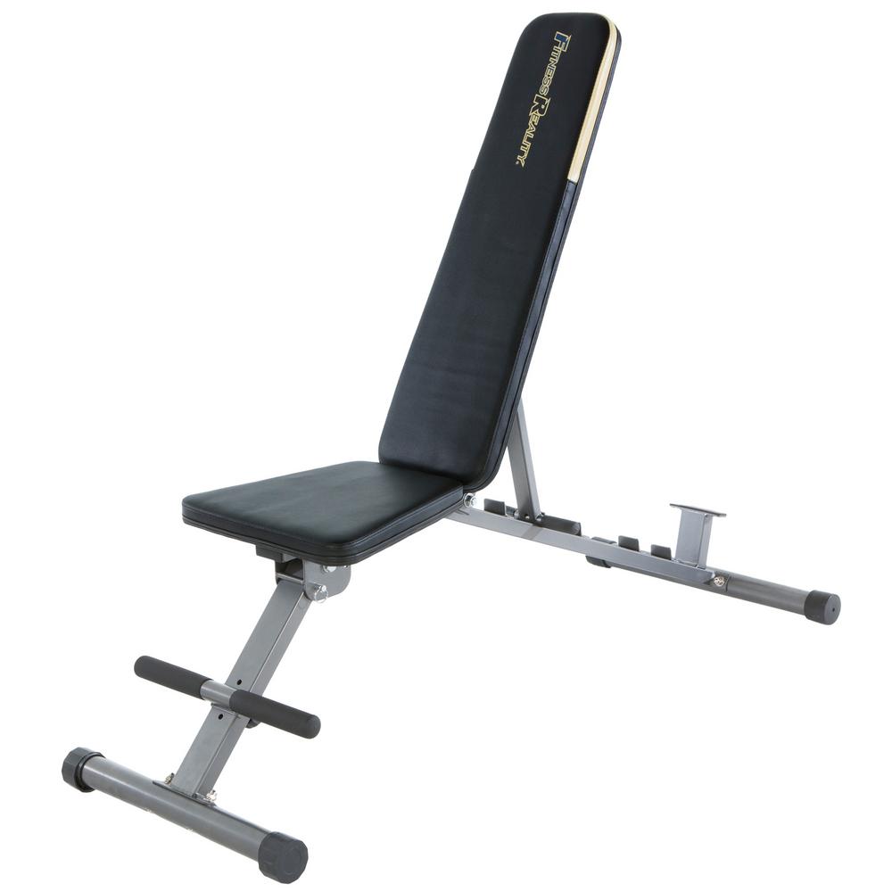 Fitness Reality 1000 Super Max Weight Bench with Upgraded Wider Backrest/Seat (2019 Version), 800 lbs. Weight Capacity $88.11