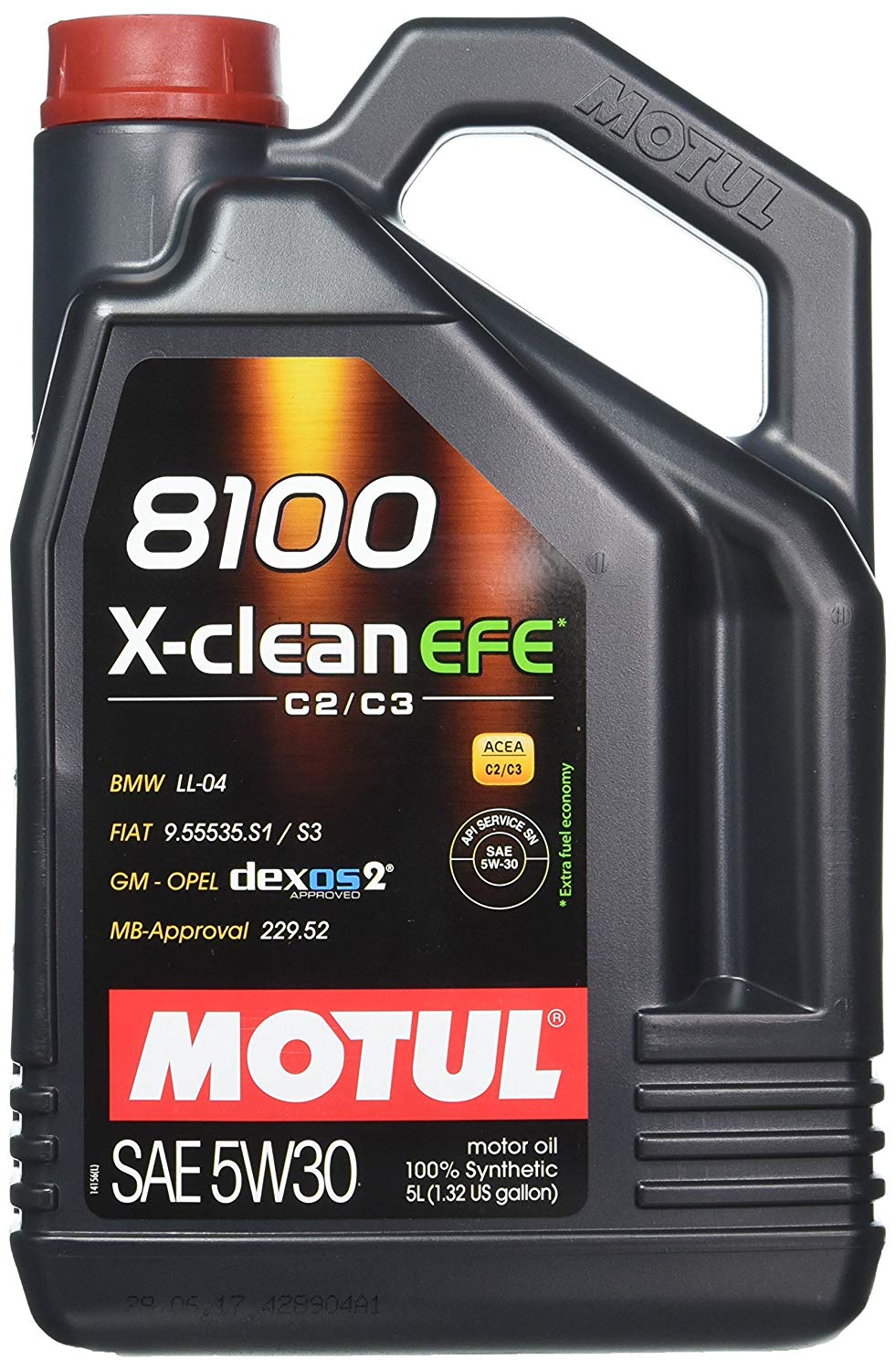 Motul 8100 X-Clean EFE 5w30 synthetic motor oil - $31.99 @Amazon