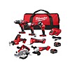 Milwaukee M18 18-Volt Lithium-Ion Cordless Combo Kit 7-Tool with 2-Batteries, Charger and Tool Bag $499 + Free Shipping