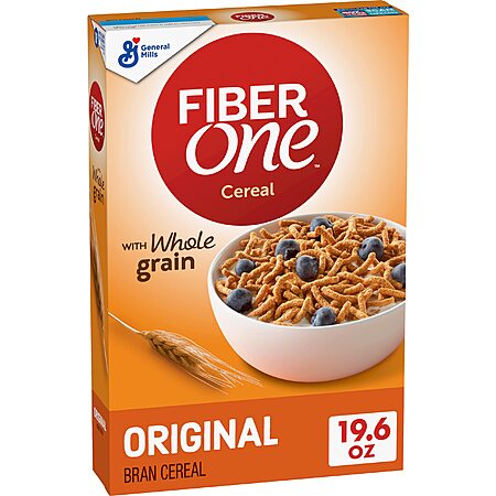 19.6-Oz General Mills Fiber One Cereal $3.24 w/ S&S + Free Shipping w/ Prime or on $35+
