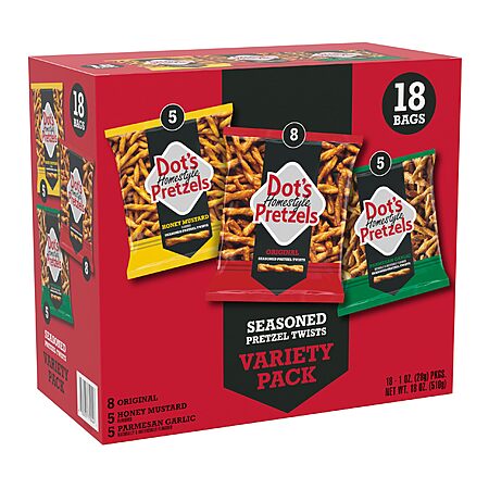 Dot's Pretzels Variety Pack for only $8.05!