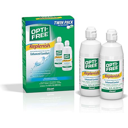 Opti-Free 2-Pack Lens Solution for $9.51!