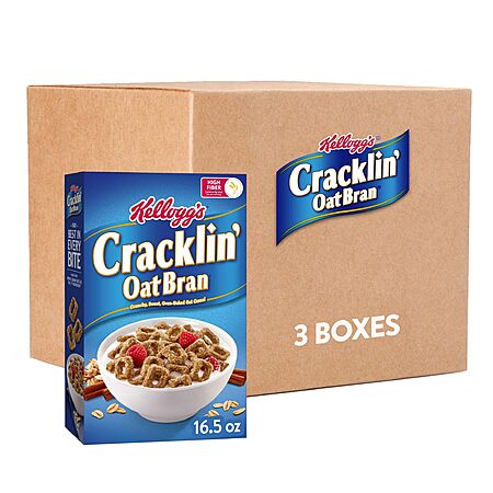 Save on Kellogg's Cracklin' Oat Bran Cereal!