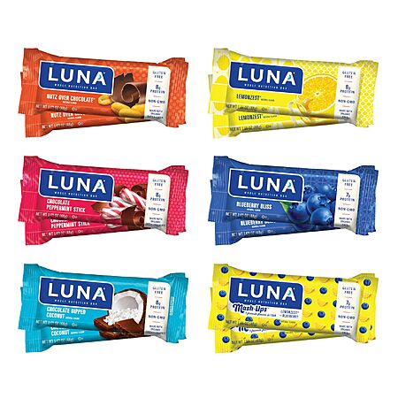 Luna Bars 12-Pack for $10.39!