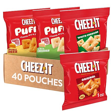 Cheez-It 40-Pack for $10.53