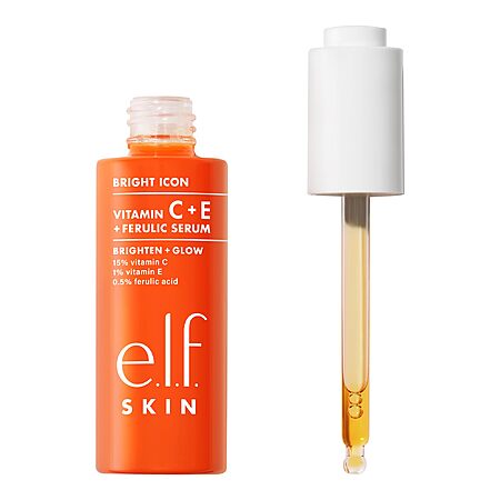 1-Oz e.l.f. Bright Icon Serum + Free Bronzing Drops for $12.16!