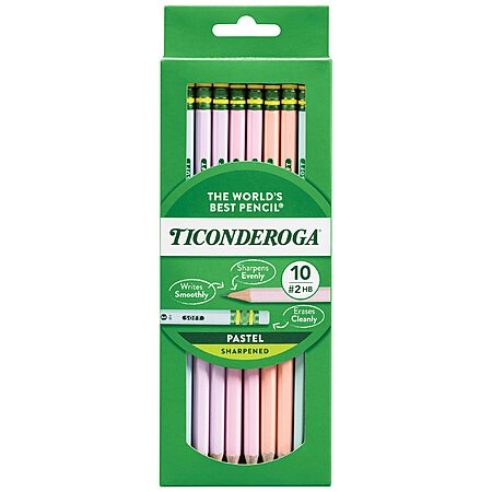 Ticonderoga Pastel Pencils for $3.84!