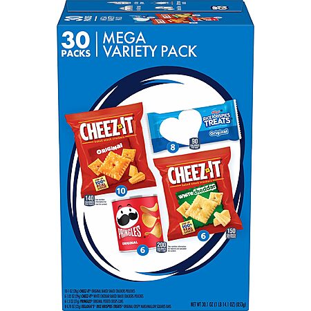 30-Pack Snack Variety for $9.07!