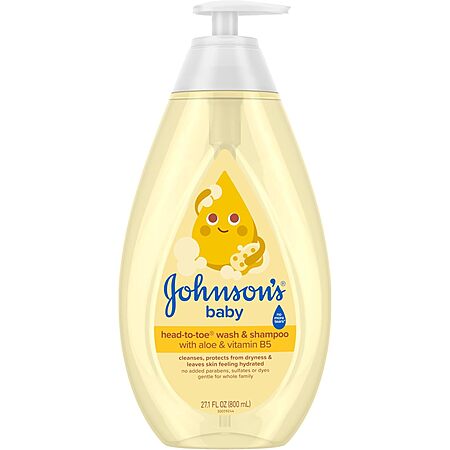 27.1-Oz Johnson's Baby Head-To-Toe Baby Wash & Shampoo $4.99 + Free Shipping w/ Prime or on $35+