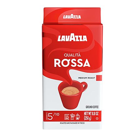 8.8-Oz Lavazza Qualità Rossa Medium Roast Ground Coffee $4.22 w/ S&S + Free Shipping w/ Prime or on $35+