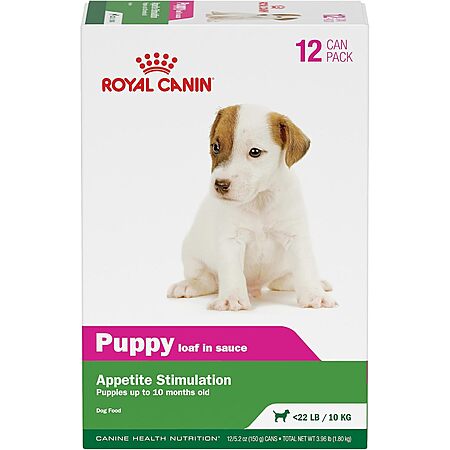 12-Pack 5.2-Oz Royal Canin Puppy Wet Dog Food $15.07 w/ S&S + Free Shipping w/ Prime or on $35+