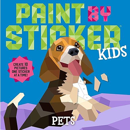 [Prime] Paint by Sticker Kids' Books (Various) from $4.94 + Free Shipping