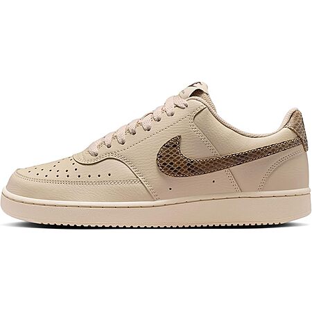 Nike Women's Court Vision Low Shoes (Sanddrift or Fauna Brown) $42.50 + Free S&H