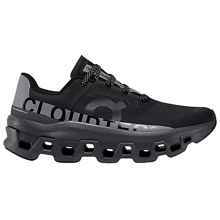 On Women's Cloudmonster Running Shoes (Black/Grey) $90.50 + Free S&H