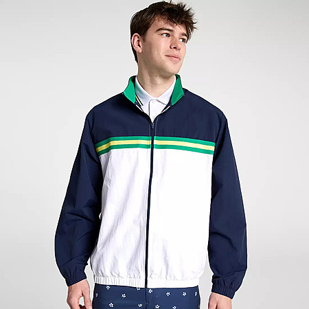 Walter Hagen Men's Performance 11 Bloom Full-Zip Woven Golf Jacket (Navy/White) $12.75 + Free Pickup
