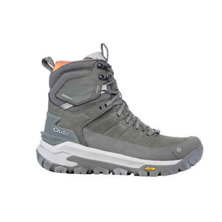 Oboz Men's Bangtail Mid Insulated Waterproof Hiking Boots (Charcoal, Limited Sizes) $68.85 + Free S&H