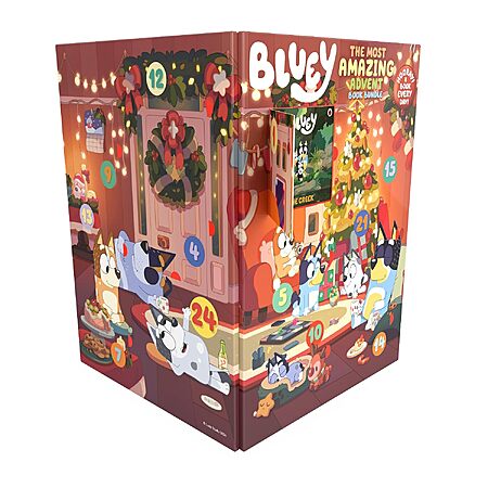 24-Piece Bluey: The Most Amazing Advent Calendar Book Bundle $12.96 + Free Shipping w/ Prime or on $35+