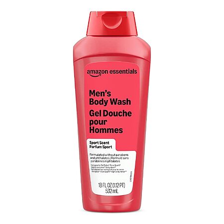 (Prime Members) 18-Oz Amazon Essentials Men's Body Wash (Sport Scent) $3.45 w/ S&S + Free S&H