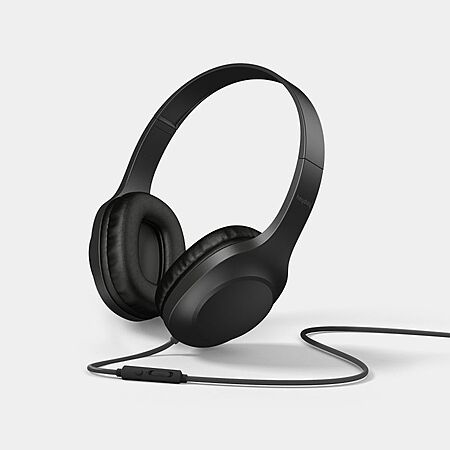 Heyday Wired On-Ear Headphones w/ Built-In Microphone (Black) $5.99 + Free Store Pickup at Target or Free Shipping on $35+