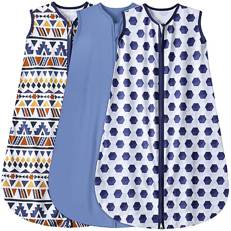 3-Pack BSTOPPT Baby Sleep Sack w/ 2-Way Zipper (Various Sizes) $7.00 + Free Shipping w/ Prime or on $35+