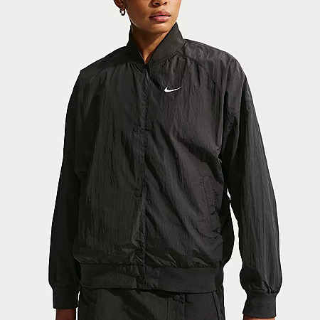 Nike Women's Sportswear Varsity Jacket (Black)