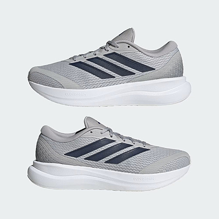 adidas App: Runfalcon 6 Men's Wide Shoes (Grey/Black) $27.30 + Free Shipping