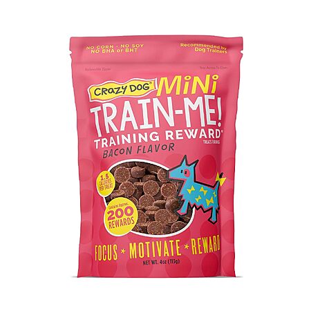 4-Oz Crazy Dog Mini Train-Me! Liver Dog Training Treats (200-Count) $3.78 w/ S&S