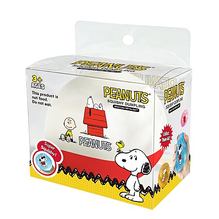 Snoopy & Friends Squishy Dumpling Toy