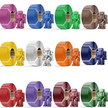 10 rolls Creality PETG/Refill PETG 3D Printer Filament 1KG 1.75mm