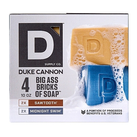 Duke Cannon Supply Co. Big Ass Brick of Soap for Men, 10 oz, 4-pack $14.99 In Warehouse YMMV/$19.99 online Costco
