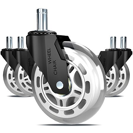 3 Inch Office Chair Casters Heavy Duty (5-Pack)