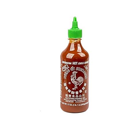 Huy Fong, Sriracha Hot Chili Sauce, 17 Ounce Bottle $2.99