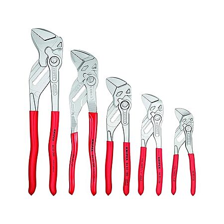 KNIPEX 5 Pc Pliers Wrench Set In Tool Roll ($197.99 w/ Free Prime Ship from WOOT after SAVETEN Coupon)