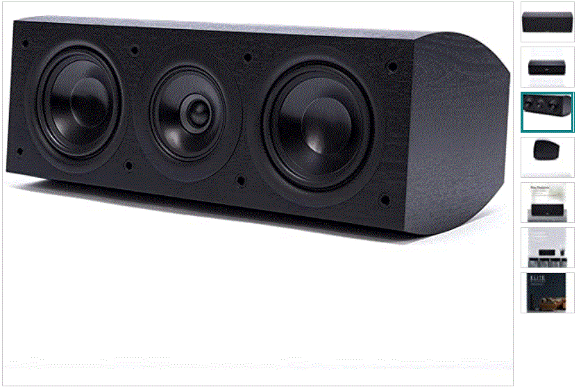 Pioneer Elite SP-EC73 Andrew Jones Home Audio Center Channel Speaker ($164.99)