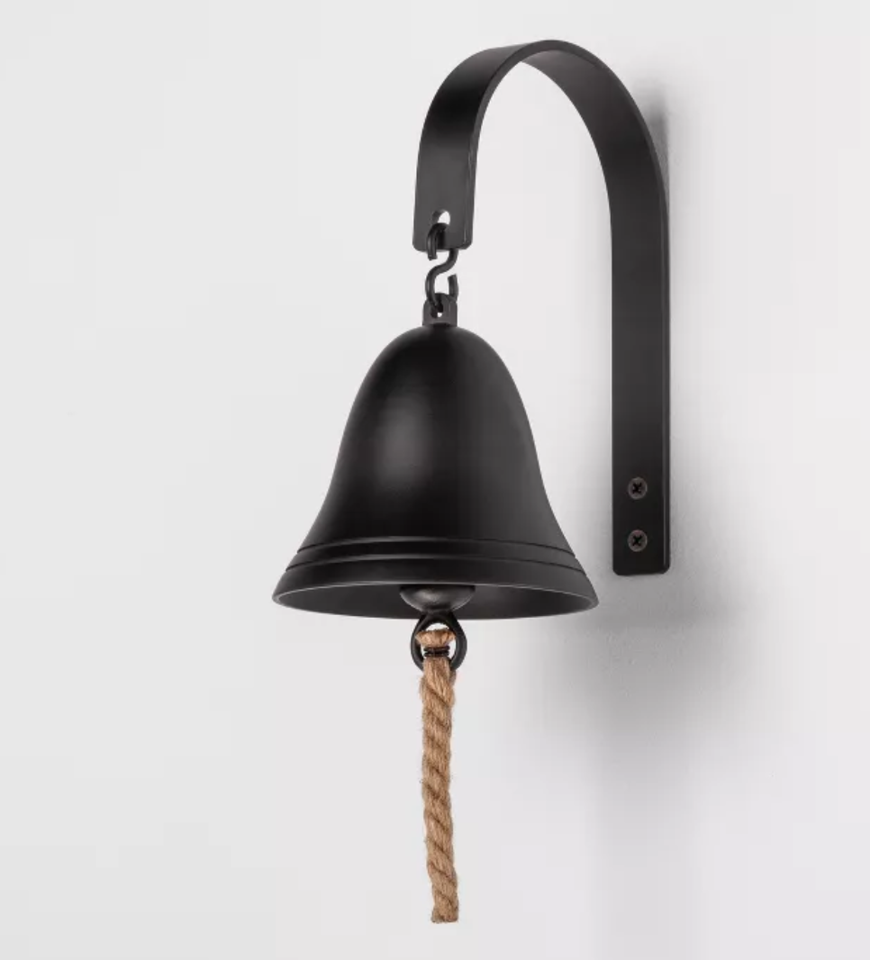 Hearth & Hand with Magnolia Dinner Bell Black $20 + Free store pickup at Target