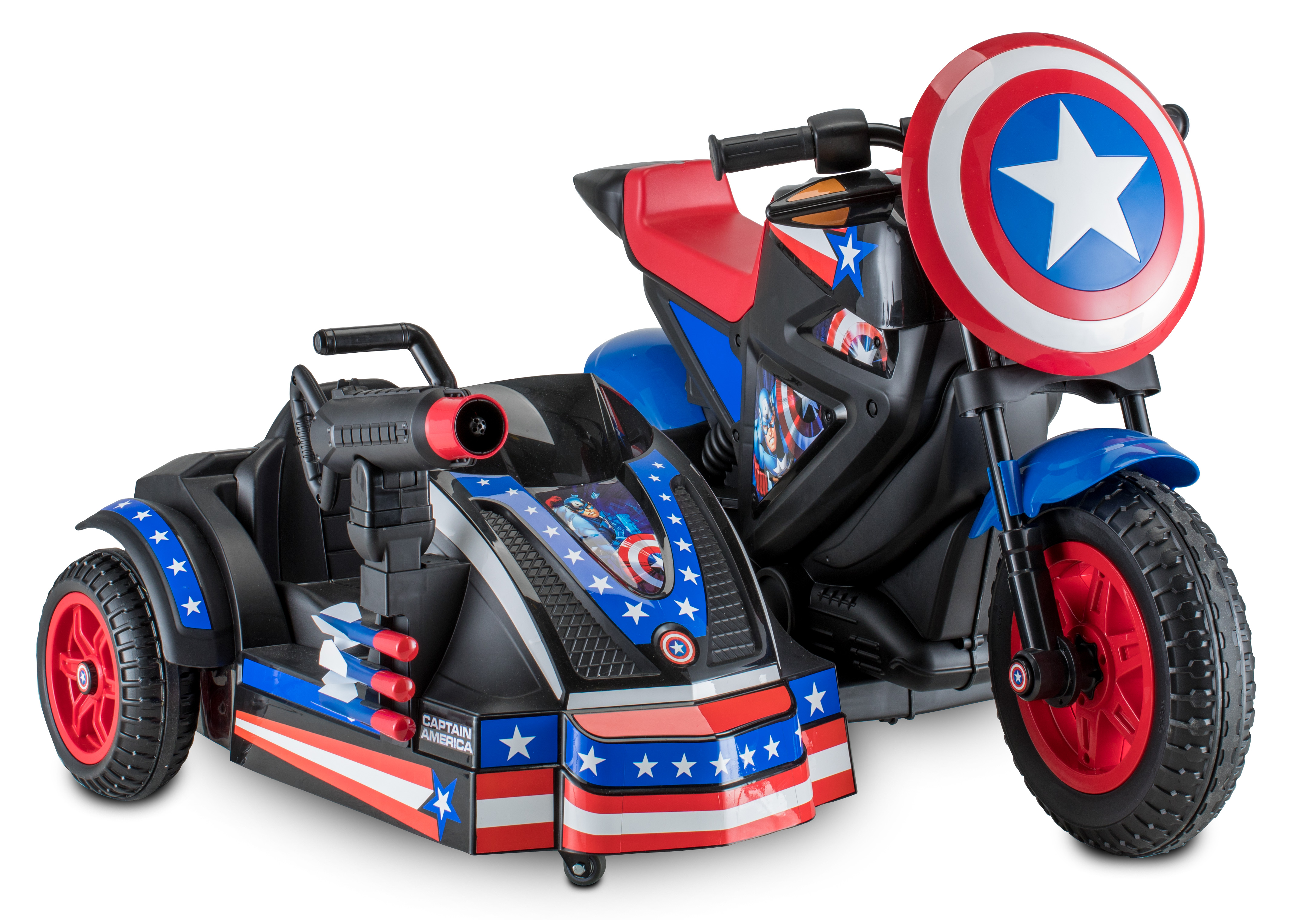 Captain america car for kids cheap