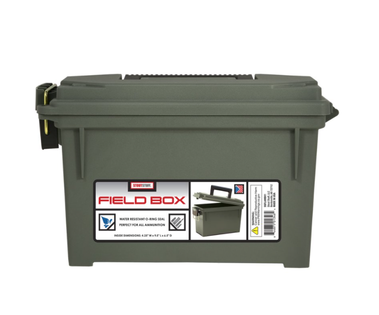 Stout Stuff Field Box $4.28 + Free store pickup at Walmart