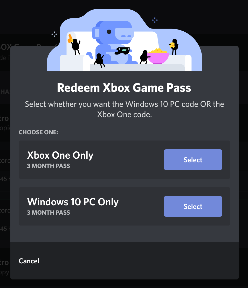 3 Free Months of Xbox Game Pass for Discord Nitro Subscribers $10