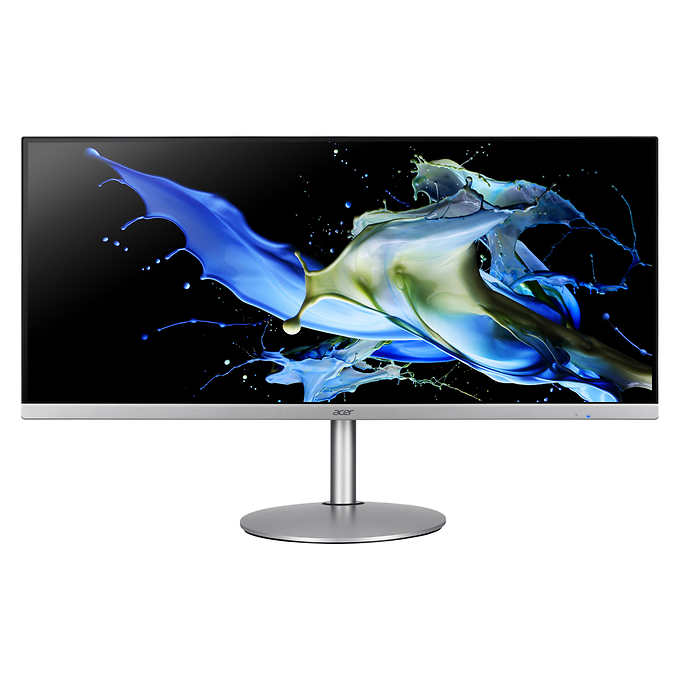 Acer 34in Class QHD IPS FreeSync Monitor 3440 x 1440 Resolution 75 Hz Refresh $350