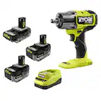 63% Off RYOBI 18V Tool Set + Free Impact Wrench!