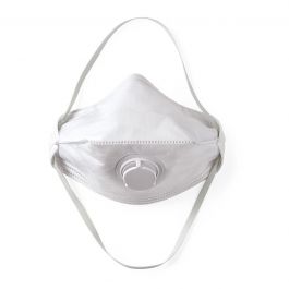 N95 Medline Flat Fold Respirator Mask with Valve, 120/case, FS $148.95