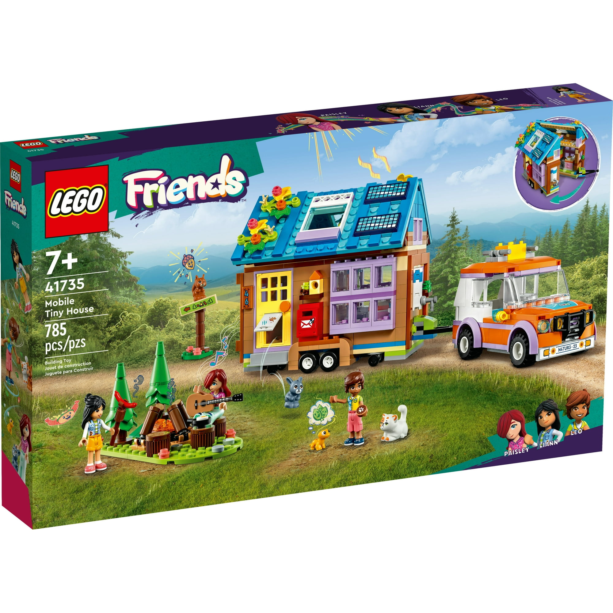 785 Piece LEGO Friends Mobile Tiny House 41735 38 Free Shipping