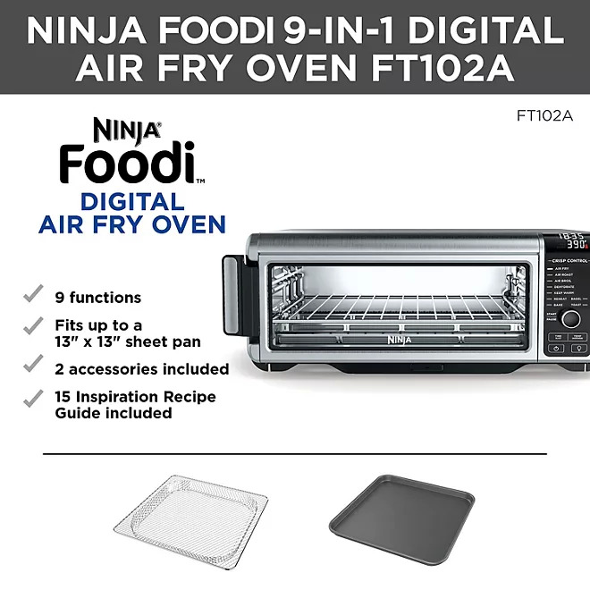 Ninja foodi air fryer oven sam's club sale