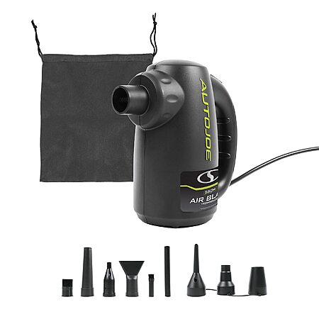 500-Watt Auto Joe Air Blasting Water Dryer + Inflator w/ 10' AC Cord ...
