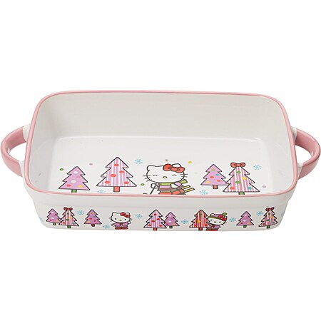 Hello Kitty Ceramic Christmas Holiday Baking Dish: 12" x 8" Rectangular or 8.5" Square (Various) $5 + Free Shipping on $89+