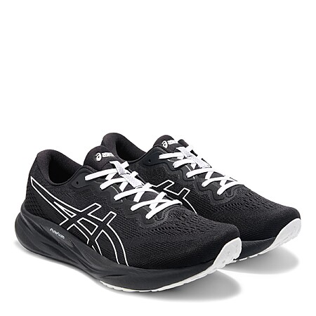 ASICS Men's GEL Pulse 15 Running Shoes (8-14, Black/White) $46.39 + Free Shipping