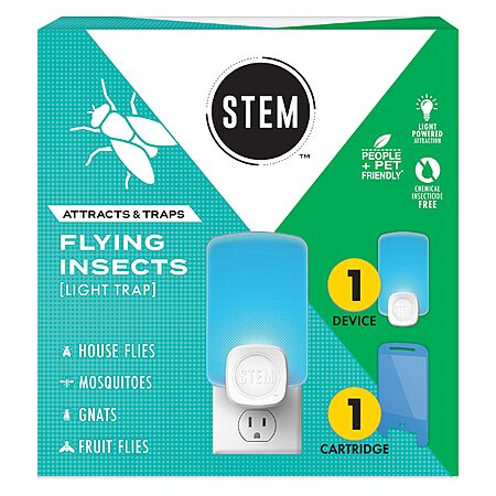 STEM Light Trap for Indoor Flying Insects Starter Kit $3.77 w/ S&S + Free Shipping w/ Prime or on $35+