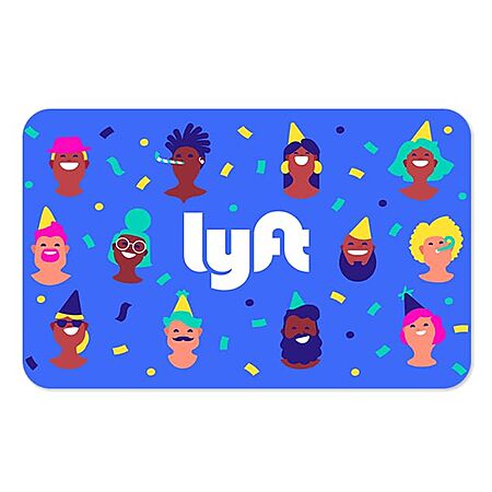 $100 Lyft Digital Gift Card $85