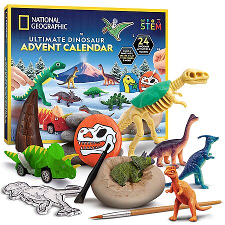 National Geographic Dino Advent Calendar at $4.49!